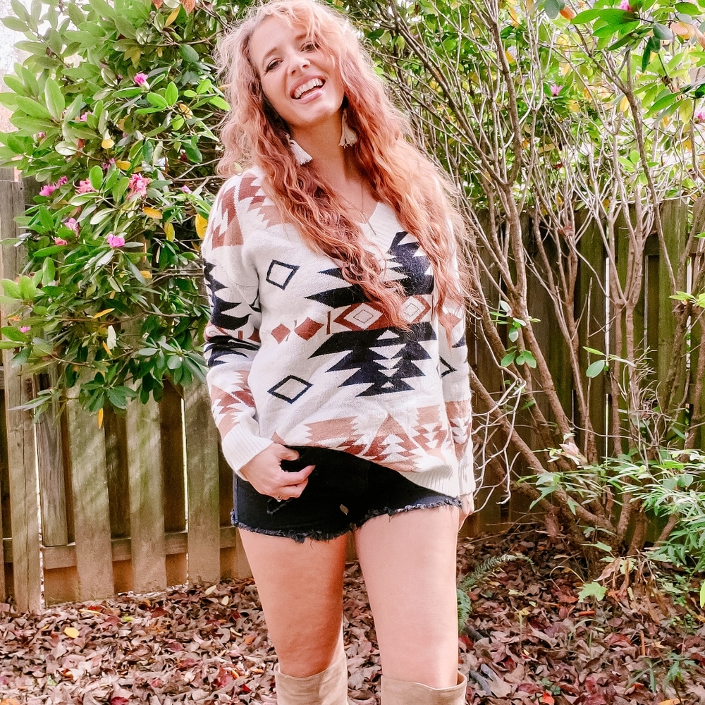 Aztec sweater NWT - Picture 6 of 6